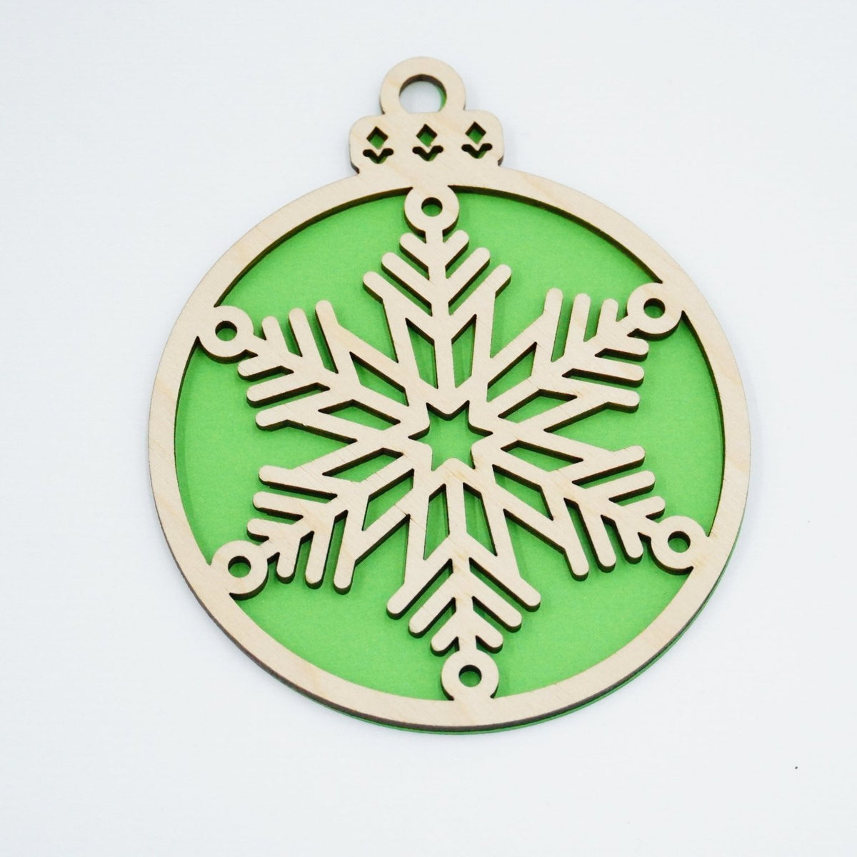 Christbaumschmuck "Schneeflocke" - RJC - Circle