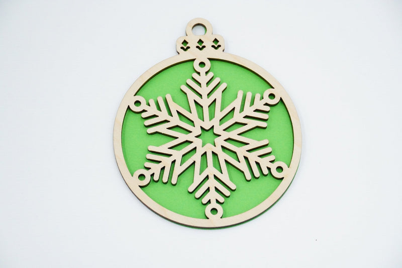 Christbaumschmuck "Schneeflocke" - RJC - Circle