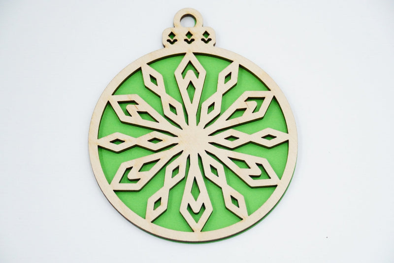 Christbaumschmuck "Schneeflocke" - RJC - Circle