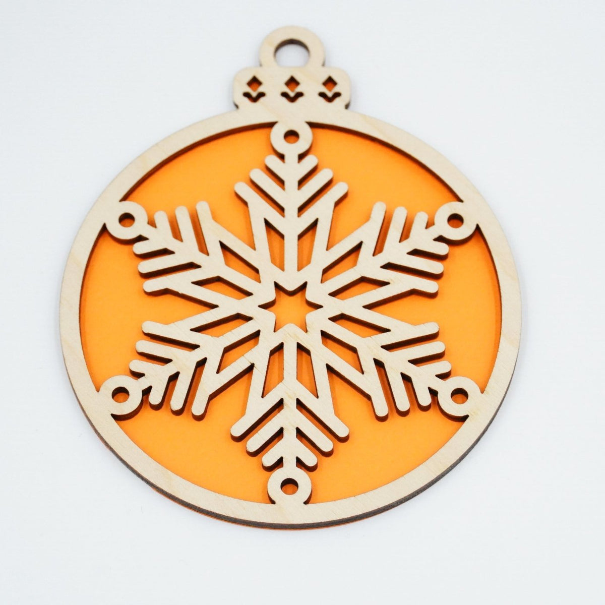 Christbaumschmuck "Schneeflocke" - RJC - Circle