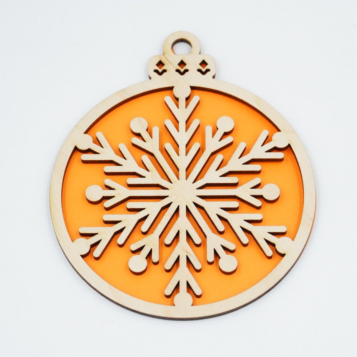Christbaumschmuck "Schneeflocke" - RJC - Circle