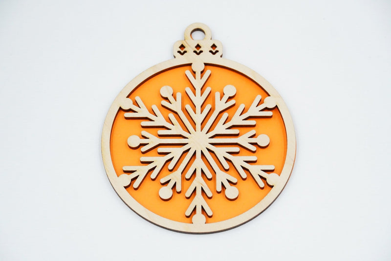 Christbaumschmuck "Schneeflocke" - RJC - Circle