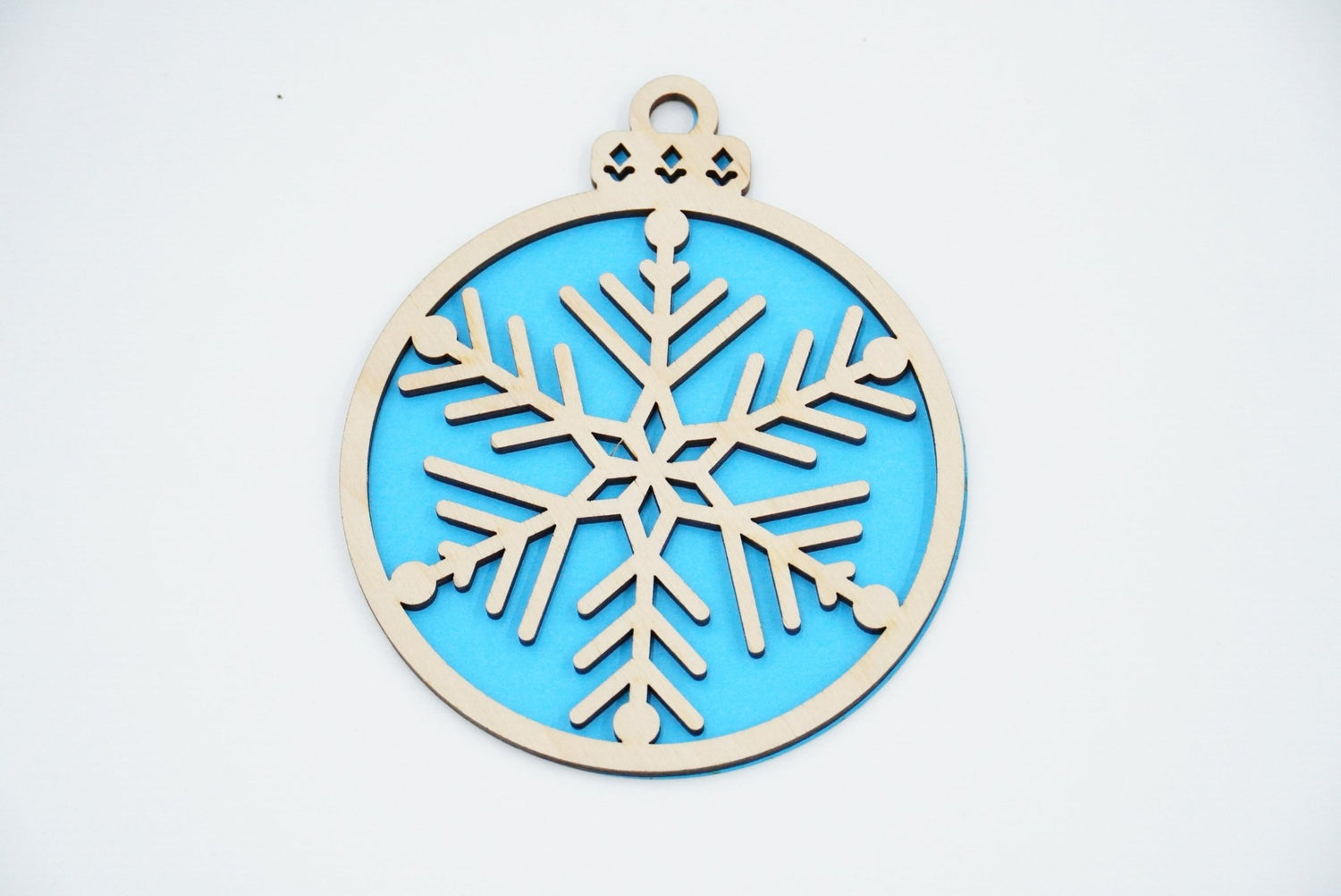 Christbaumschmuck "Schneeflocke" - RJC - Circle