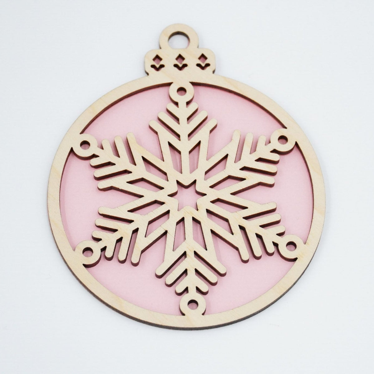 Christbaumschmuck "Schneeflocke" - RJC - Circle