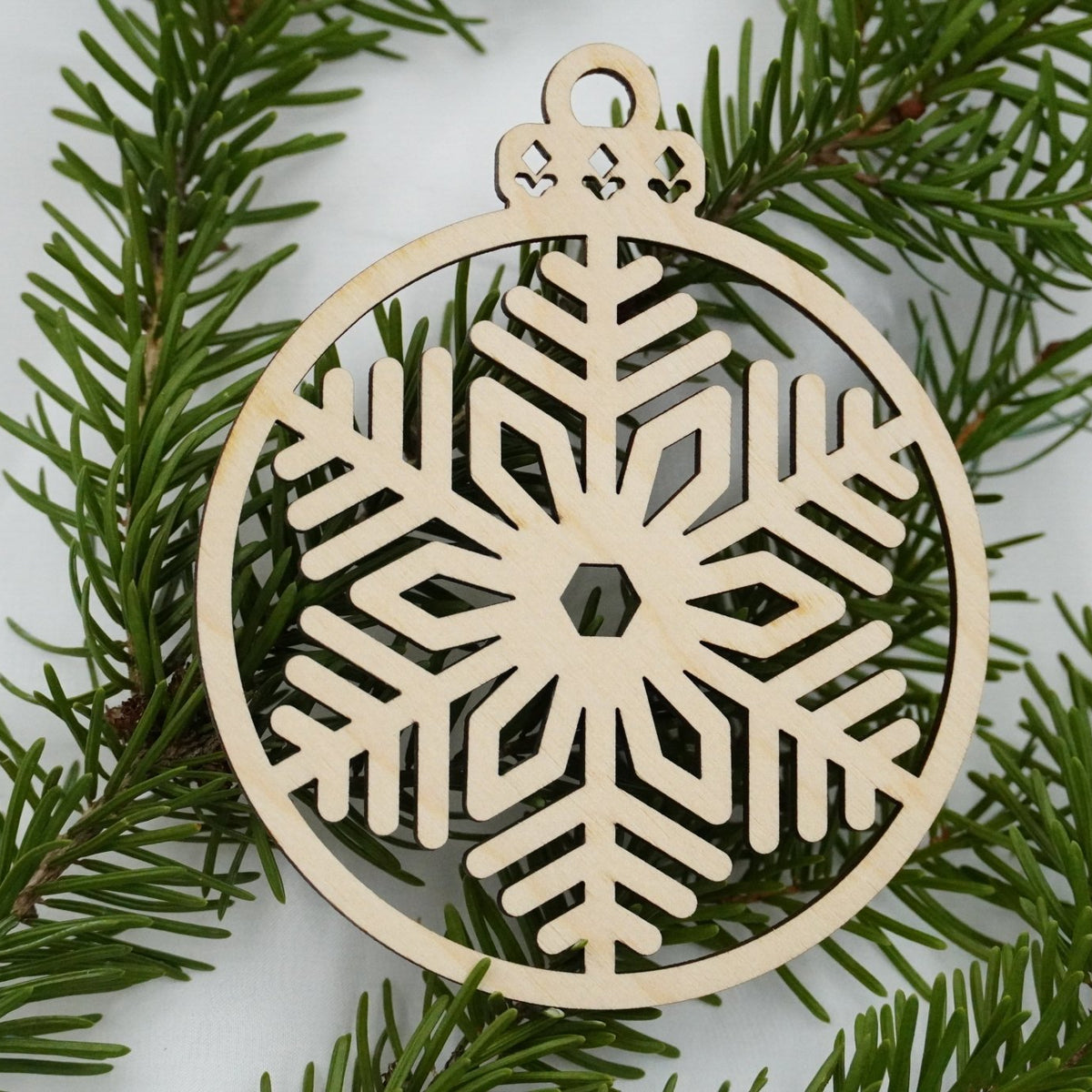 Christbaumschmuck "Schneeflocke" - RJC - Circle