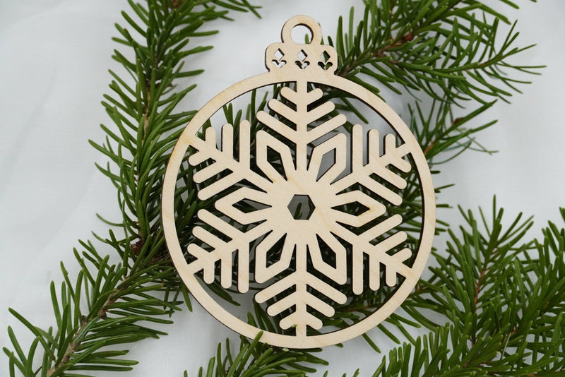 Christbaumschmuck "Schneeflocke" - RJC - Circle
