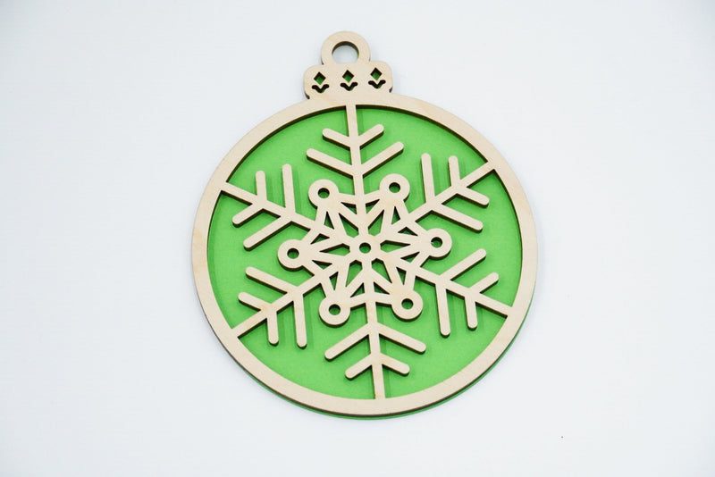 Christbaumschmuck "Schneeflocke" - RJC - Circle