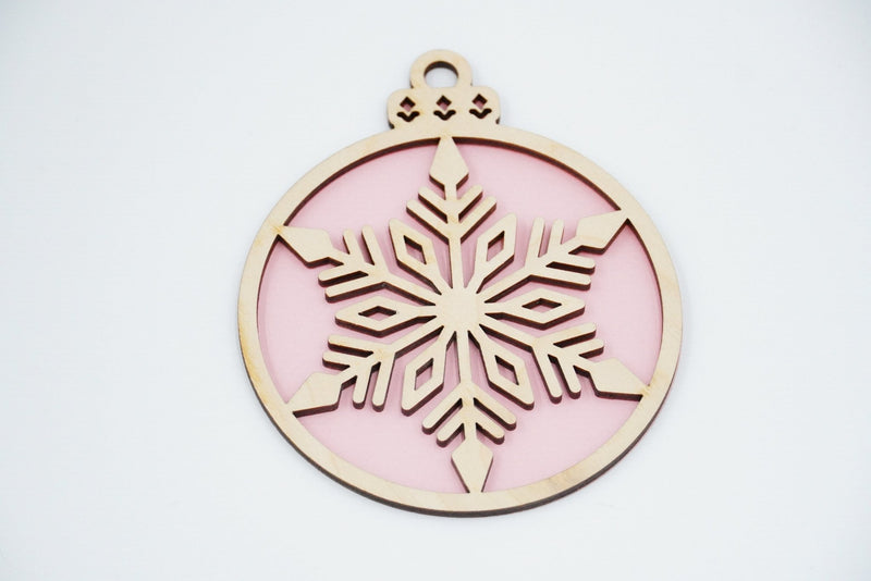 Christbaumschmuck "Schneeflocke" - RJC - Circle