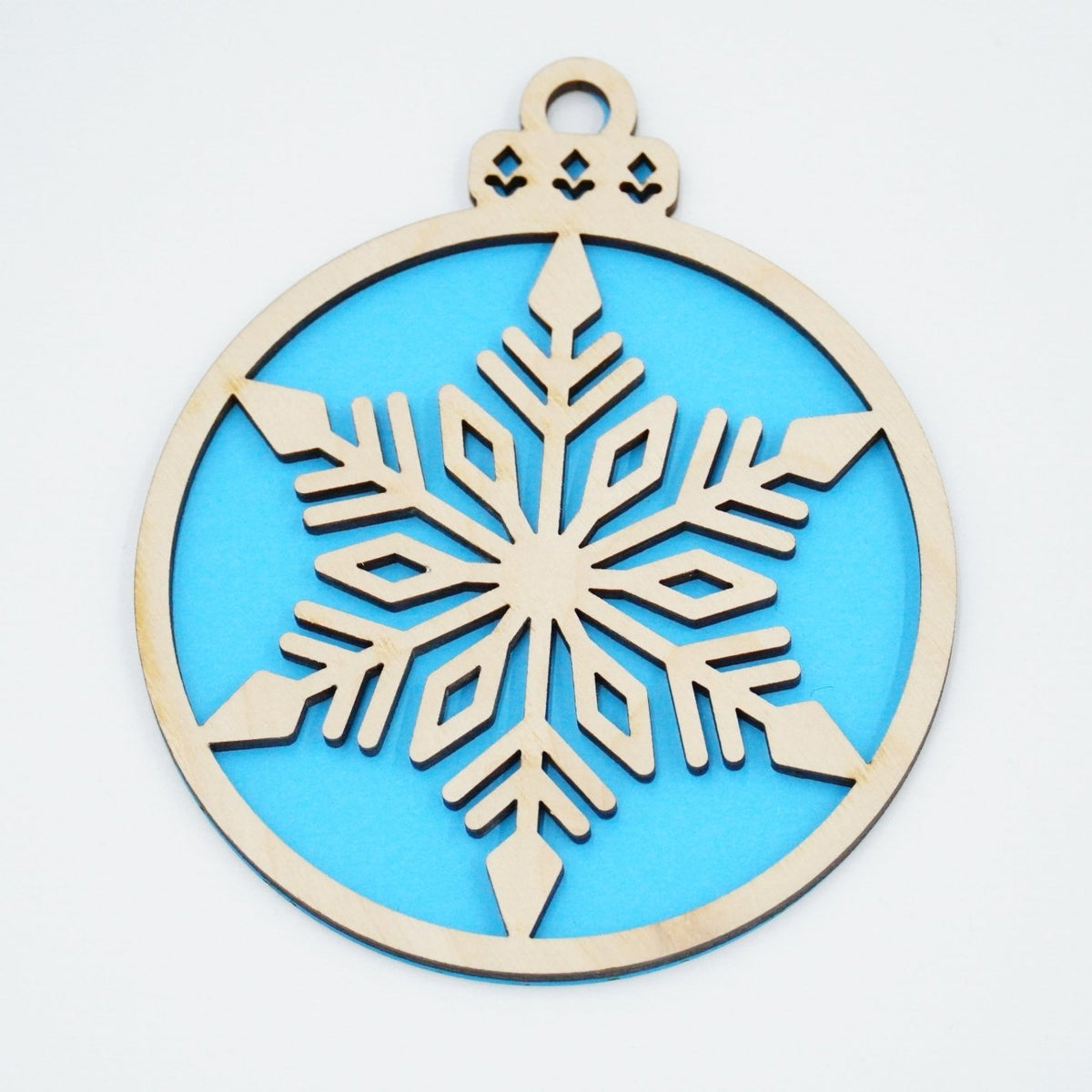 Christbaumschmuck "Schneeflocke" - RJC - Circle