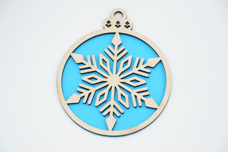 Christbaumschmuck "Schneeflocke" - RJC - Circle