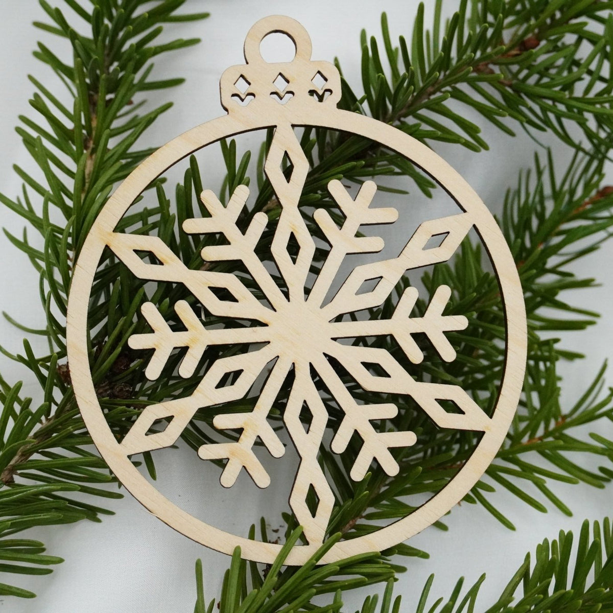 Christbaumschmuck "Schneeflocke" - RJC - Circle