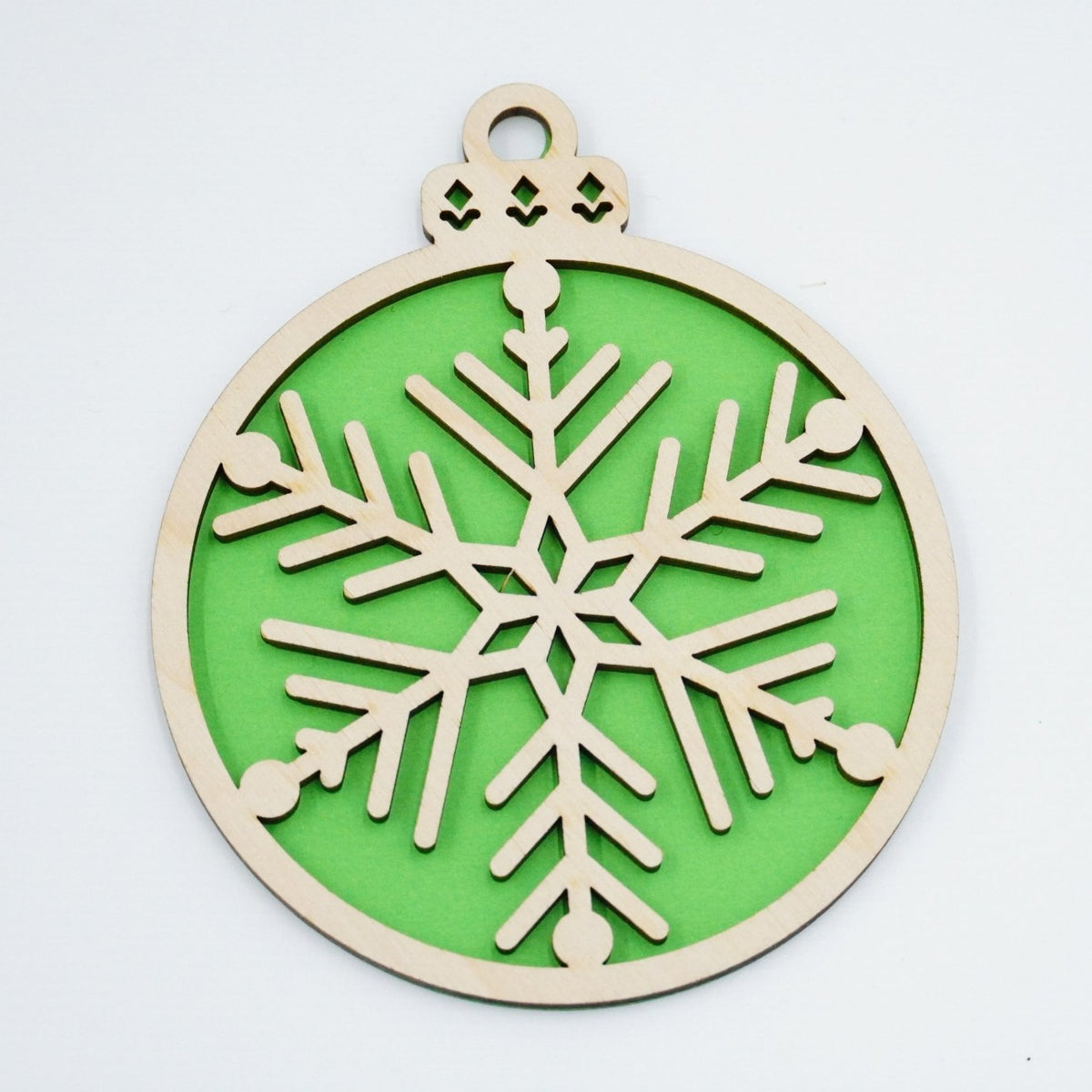 Christbaumschmuck "Schneeflocke" - RJC - Circle