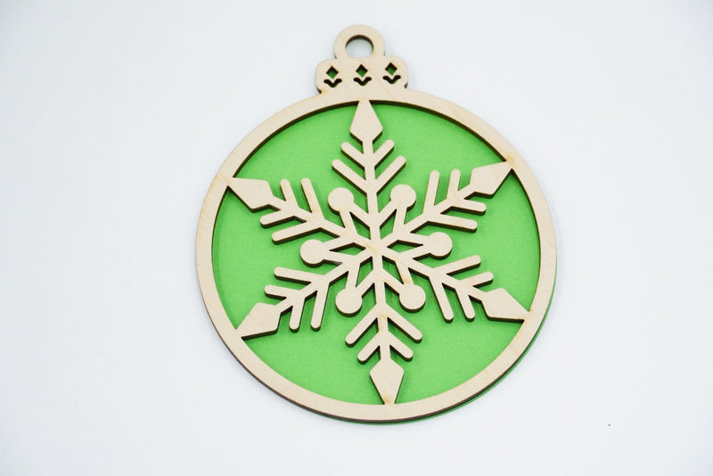 Christbaumschmuck "Schneeflocke" - RJC - Circle