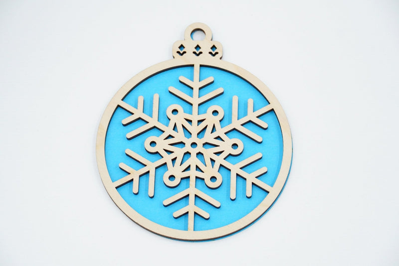 Christbaumschmuck "Schneeflocke" - RJC - Circle