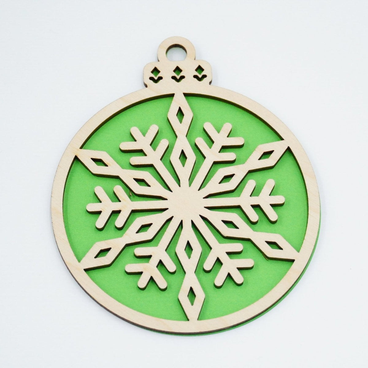 Christbaumschmuck "Schneeflocke" - RJC - Circle