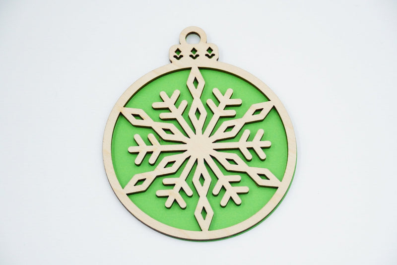 Christbaumschmuck "Schneeflocke" - RJC - Circle