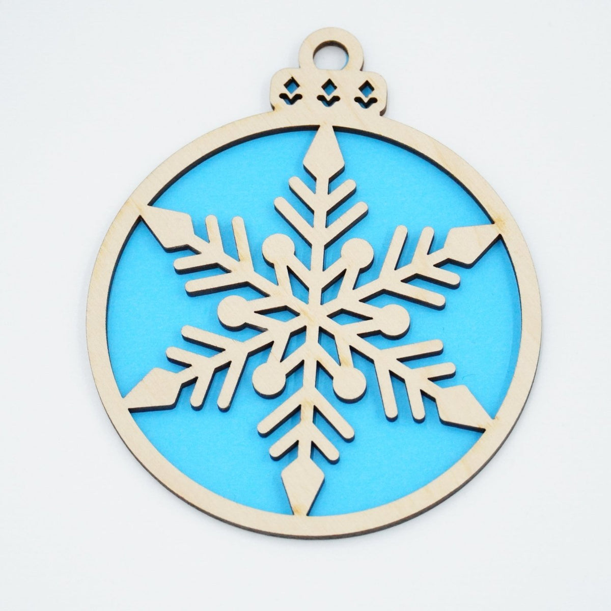 Christbaumschmuck "Schneeflocke" - RJC - Circle