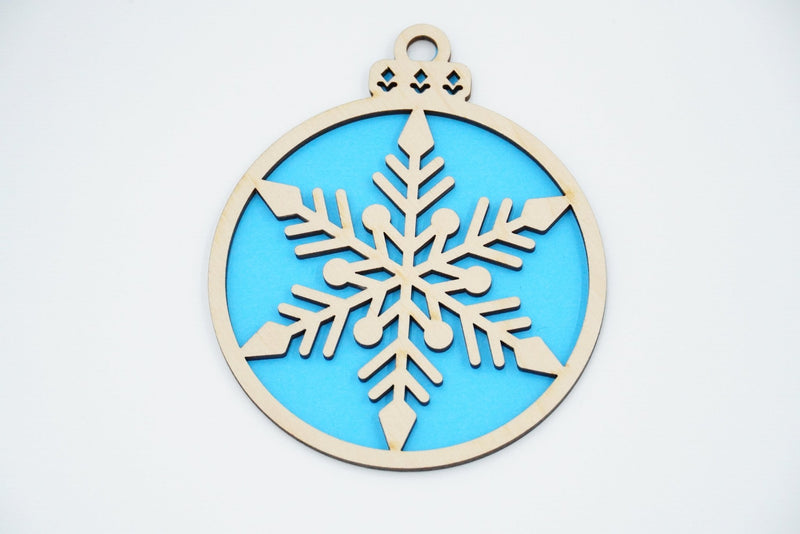 Christbaumschmuck "Schneeflocke" - RJC - Circle