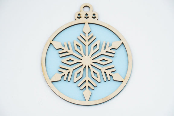 Christbaumschmuck "Schneeflocke" - RJC - Circle