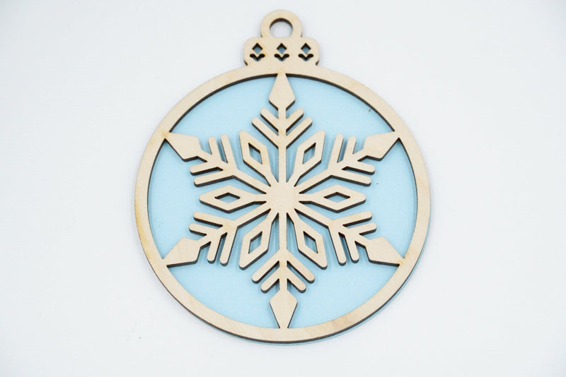 Christbaumschmuck "Schneeflocke" - RJC - Circle