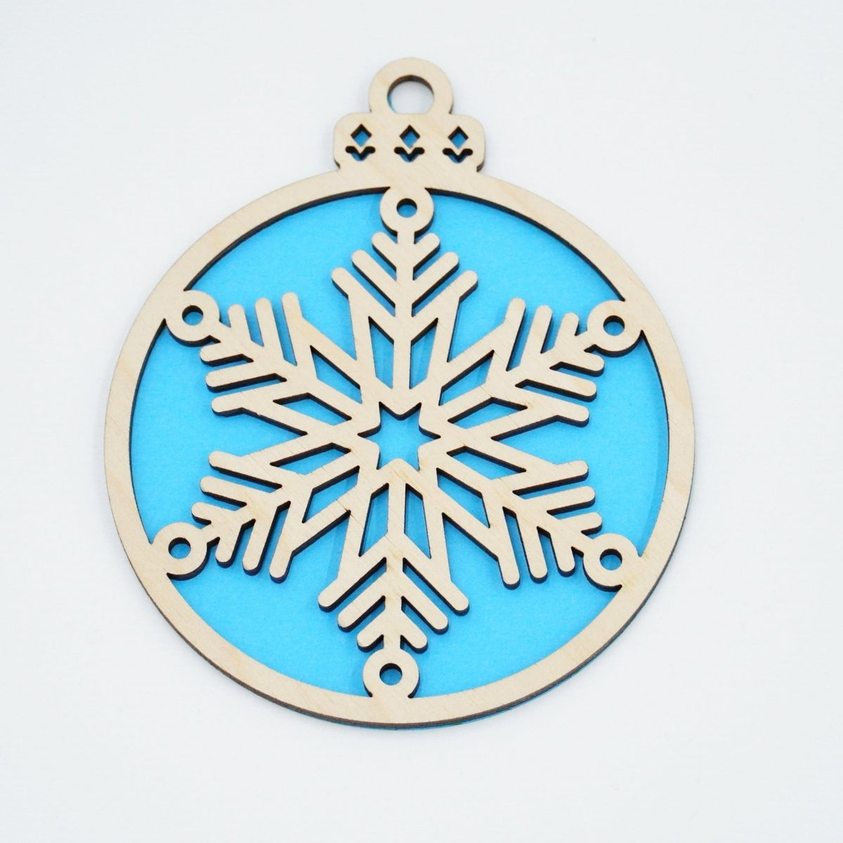 Christbaumschmuck "Schneeflocke" - RJC - Circle