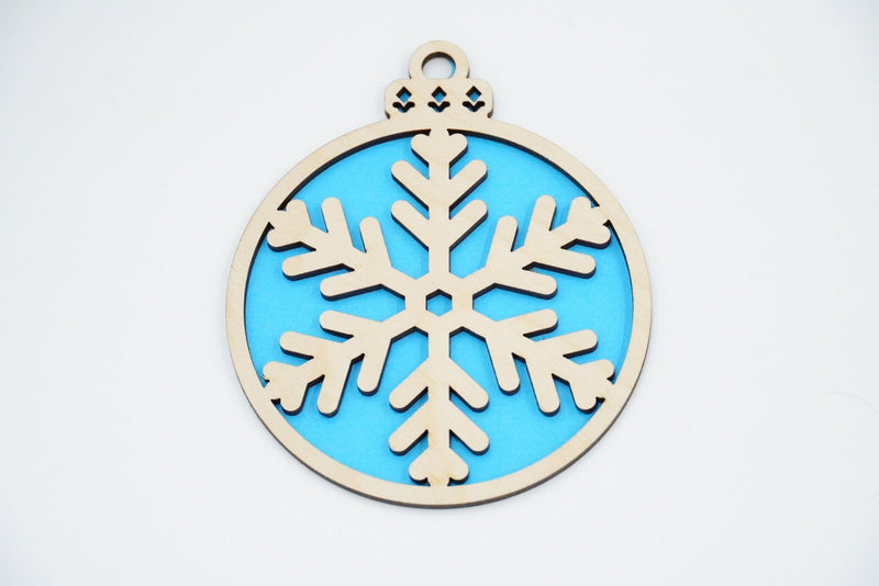 Christbaumschmuck "Schneeflocke" - RJC - Circle