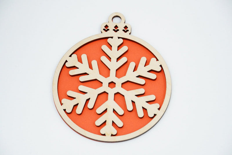 Christbaumschmuck "Schneeflocke" - RJC - Circle