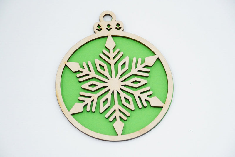 Christbaumschmuck "Schneeflocke" - RJC - Circle