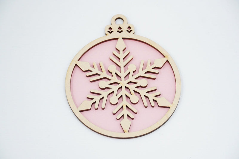 Christbaumschmuck "Schneeflocke" - RJC - Circle