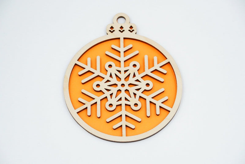 Christbaumschmuck "Schneeflocke" - RJC - Circle