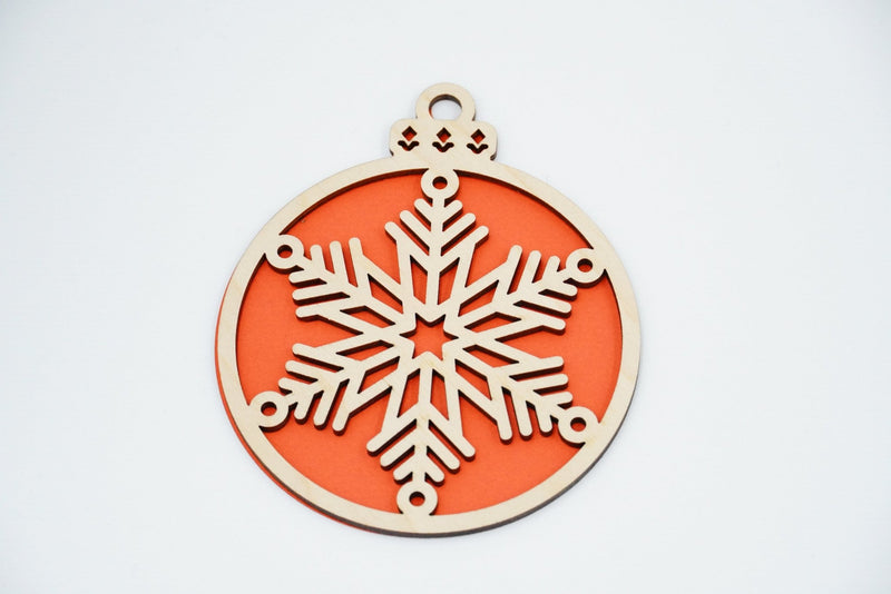 Christbaumschmuck "Schneeflocke" - RJC - Circle
