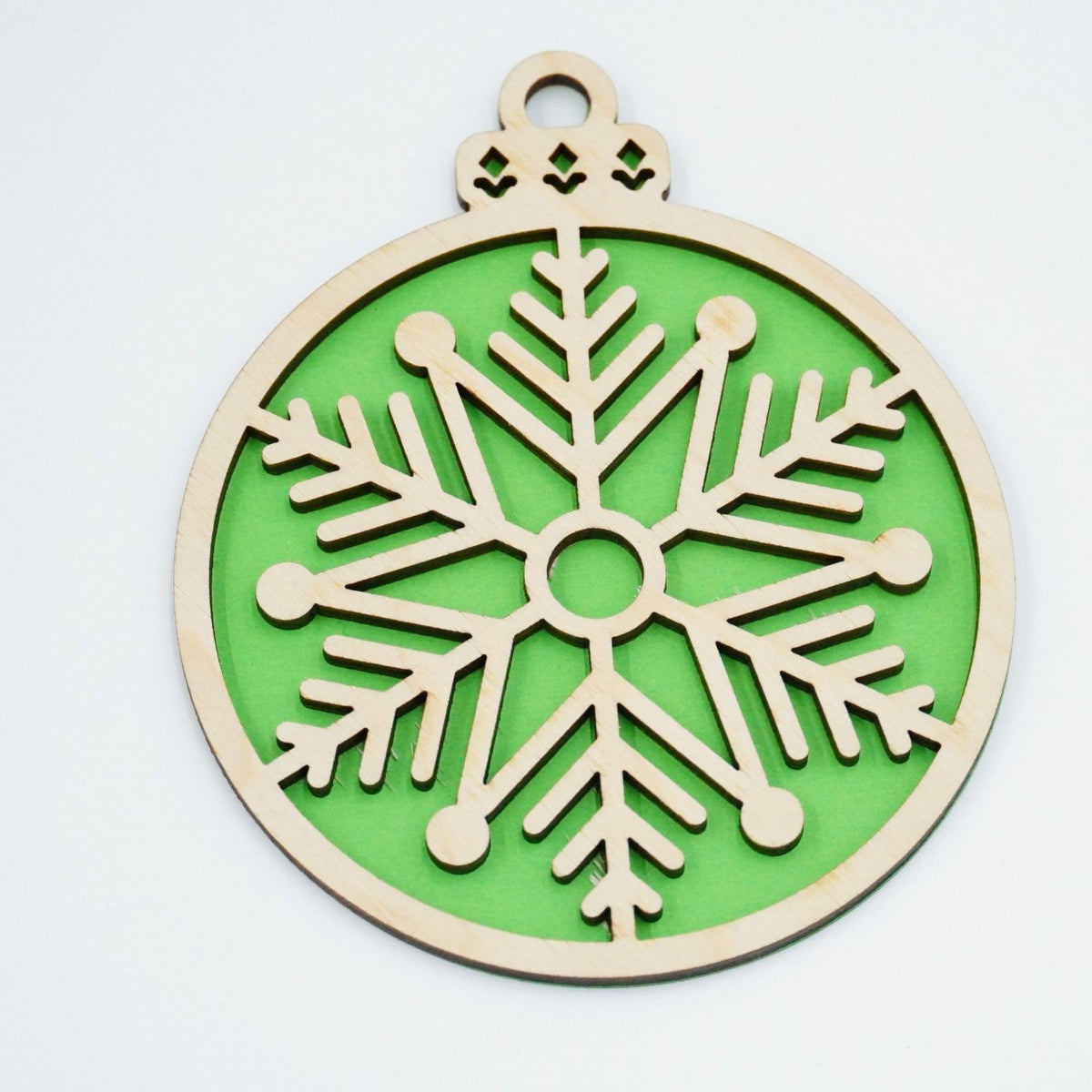Christbaumschmuck "Schneeflocke" - RJC - Circle