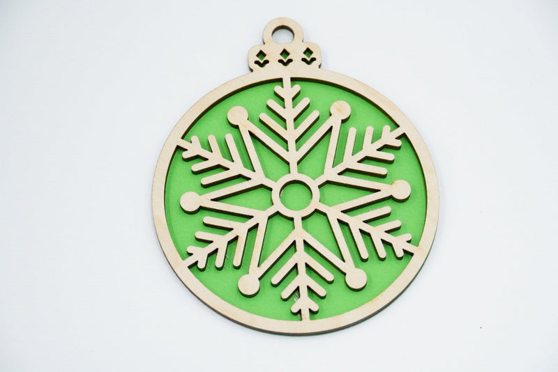Christbaumschmuck "Schneeflocke" - RJC - Circle