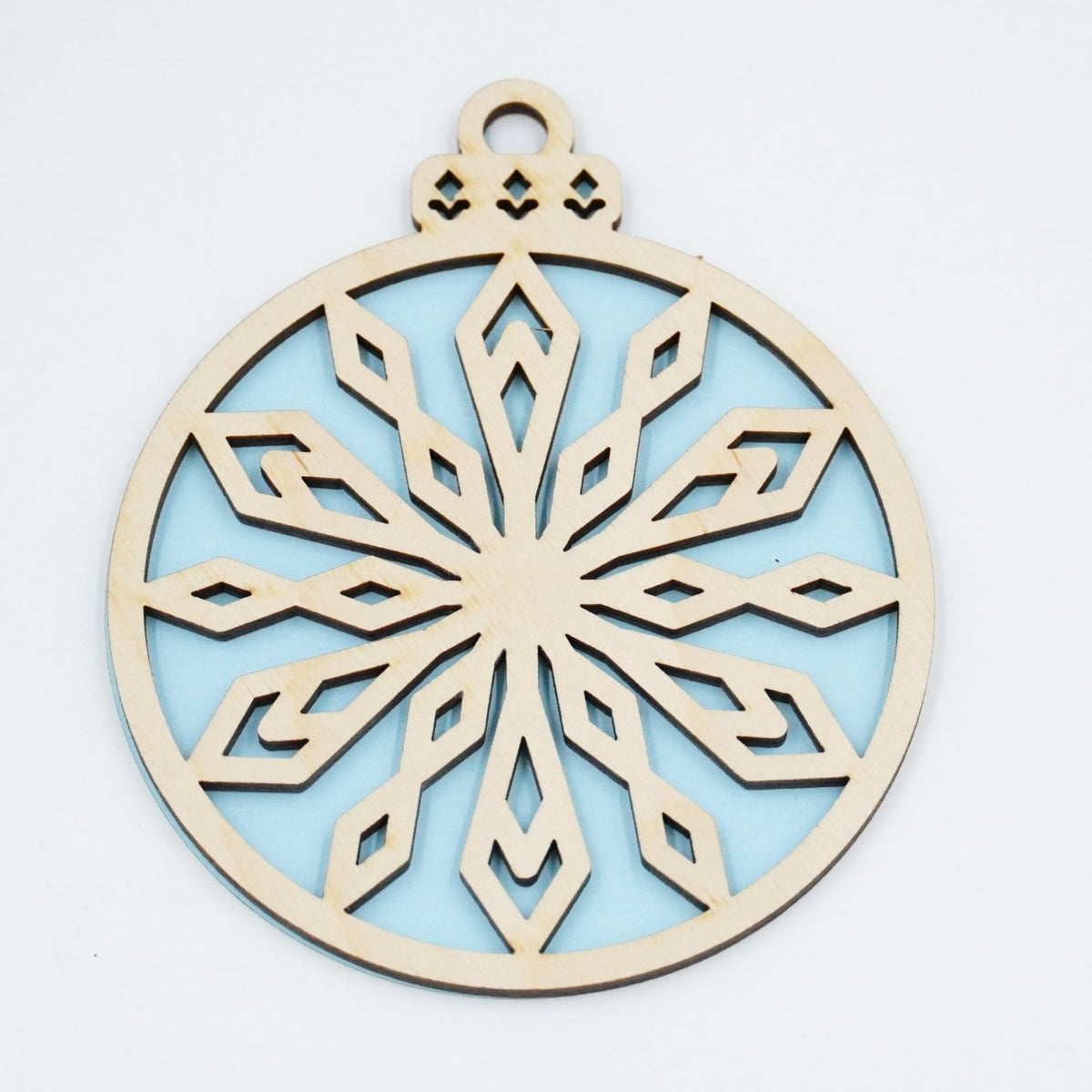 Christbaumschmuck "Schneeflocke" - RJC - Circle