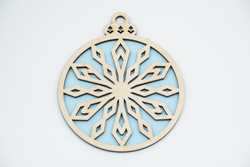 Christbaumschmuck "Schneeflocke" - RJC - Circle