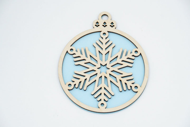 Christbaumschmuck "Schneeflocke" - RJC - Circle