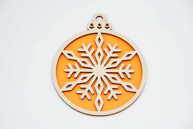 Christbaumschmuck "Schneeflocke" - RJC - Circle