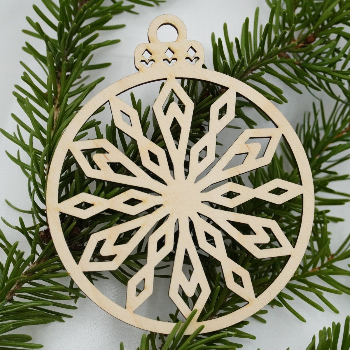 Christbaumschmuck "Schneeflocke" - RJC - Circle