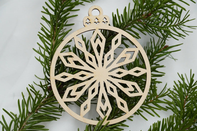 Christbaumschmuck "Schneeflocke" - RJC - Circle
