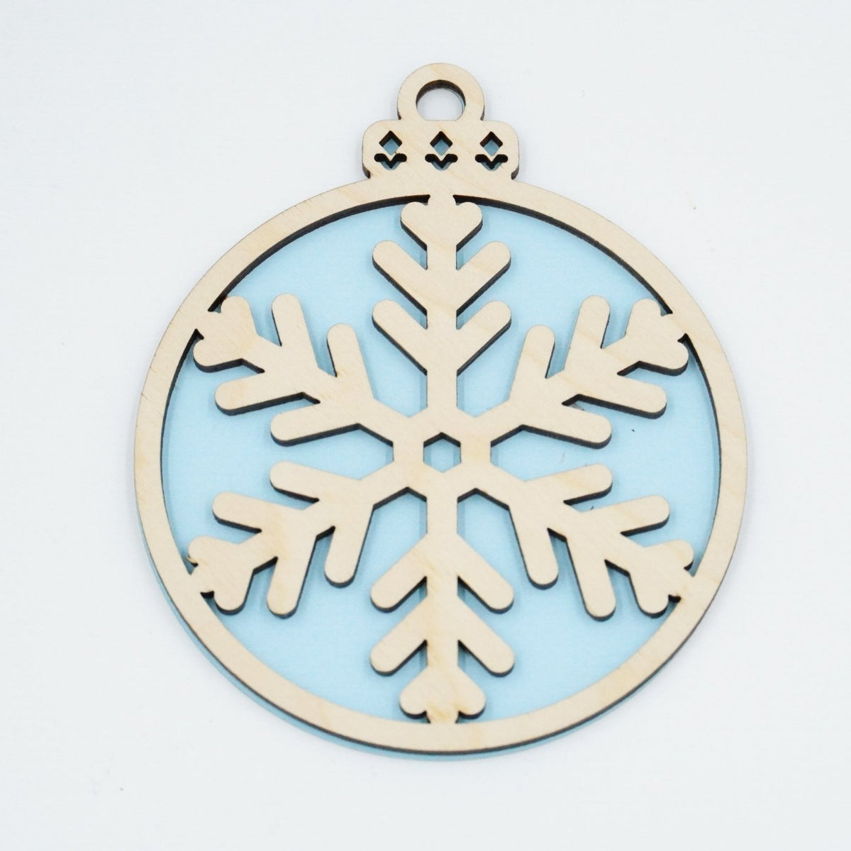 Christbaumschmuck "Schneeflocke" - RJC - Circle