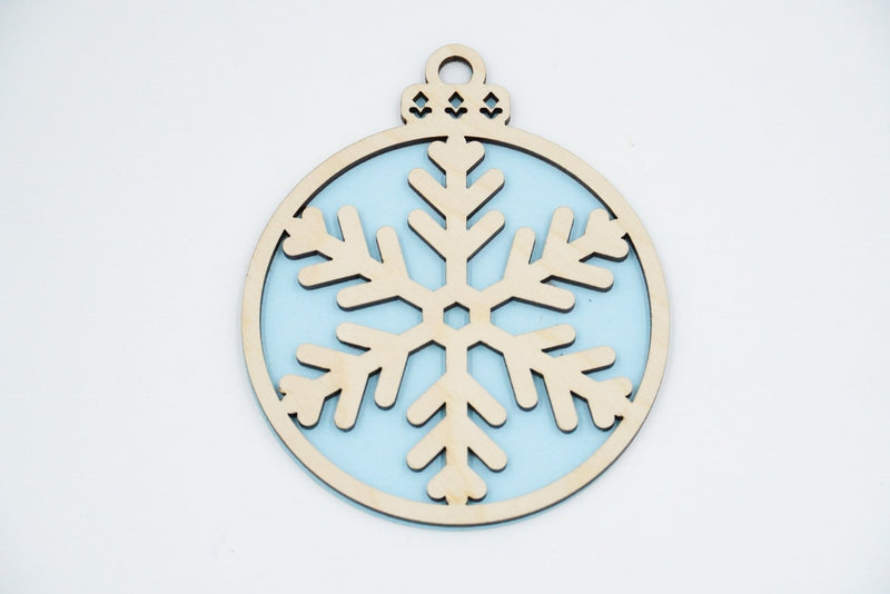 Christbaumschmuck "Schneeflocke" - RJC - Circle