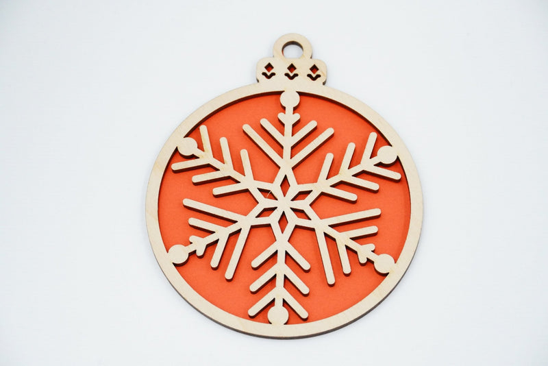 Christbaumschmuck "Schneeflocke" - RJC - Circle