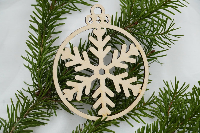 Christbaumschmuck "Schneeflocke" - RJC - Circle