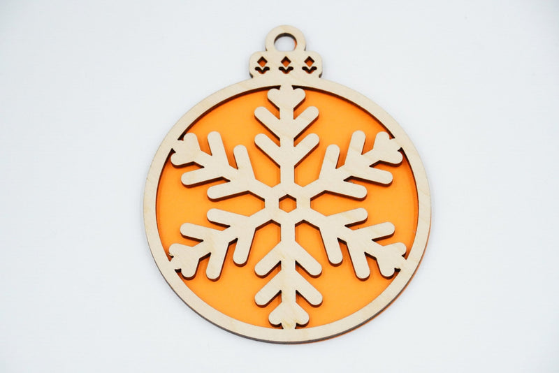 Christbaumschmuck "Schneeflocke" - RJC - Circle