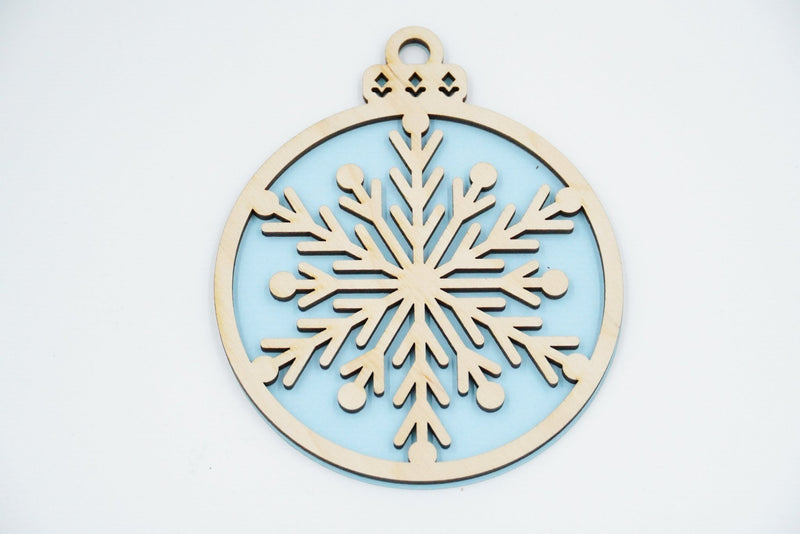 Christbaumschmuck "Schneeflocke" - RJC - Circle