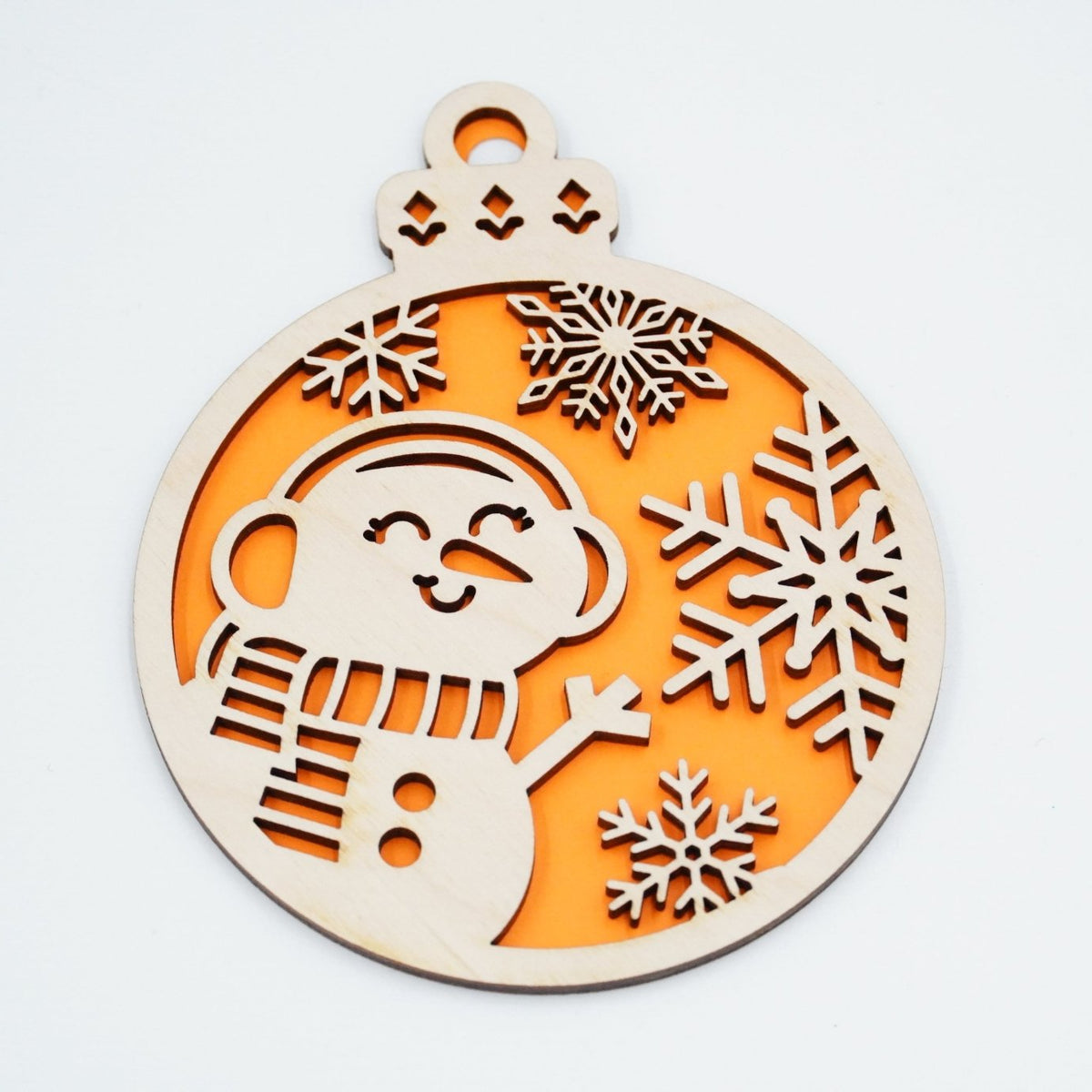 Christbaumschmuck "Schneemann" - RJC - Circle