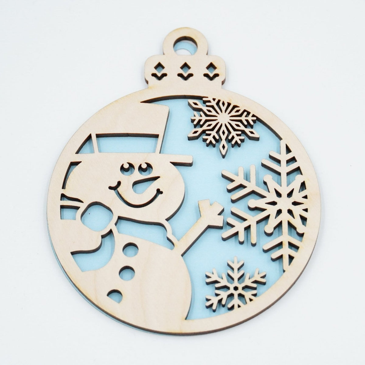 Christbaumschmuck "Schneemann" - RJC - Circle