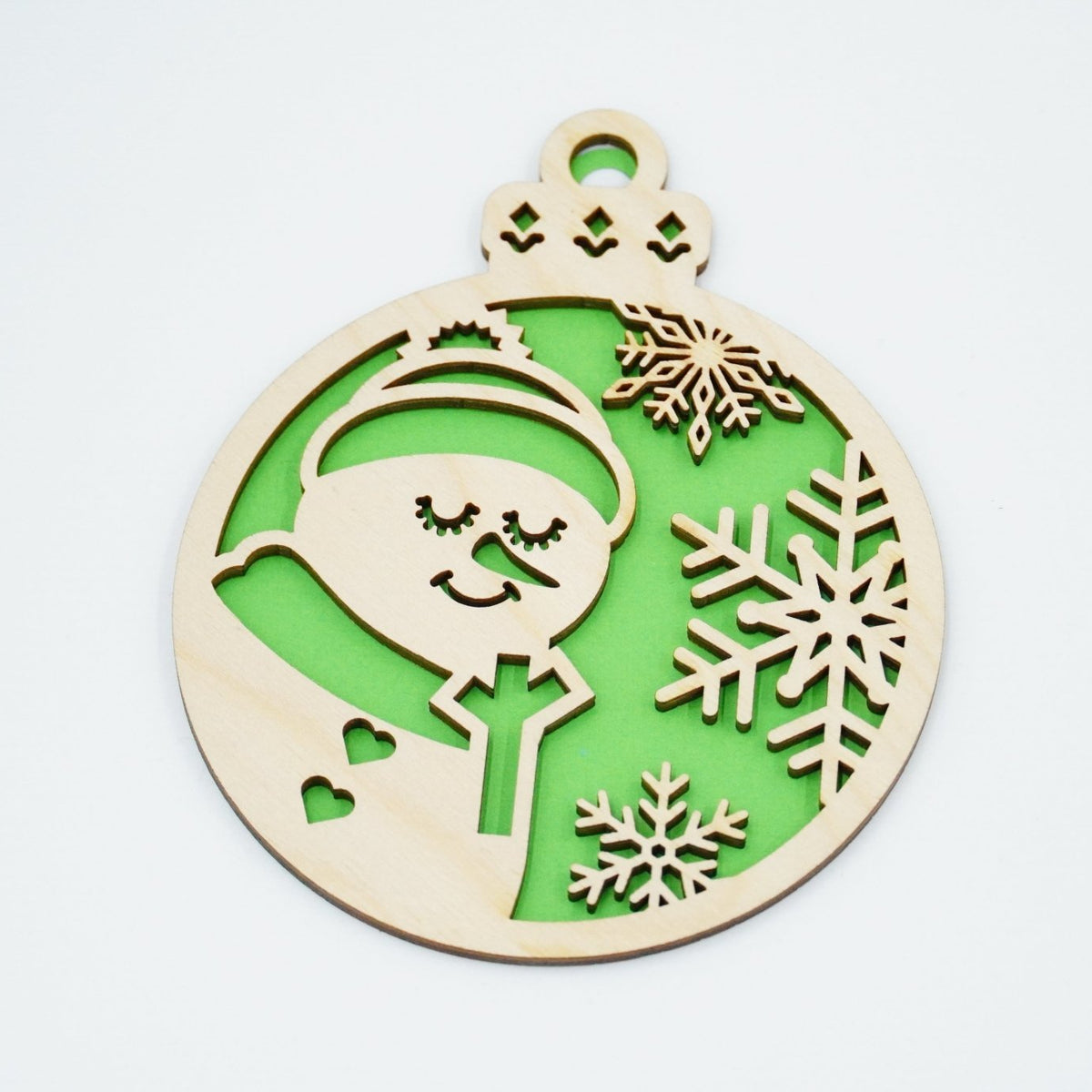 Christbaumschmuck "Schneemann" - RJC - Circle