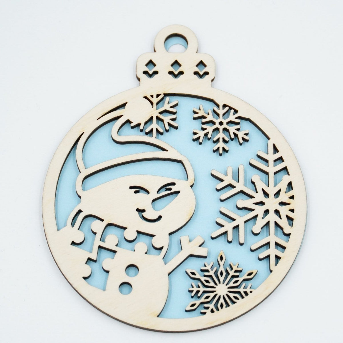 Christbaumschmuck "Schneemann" - RJC - Circle