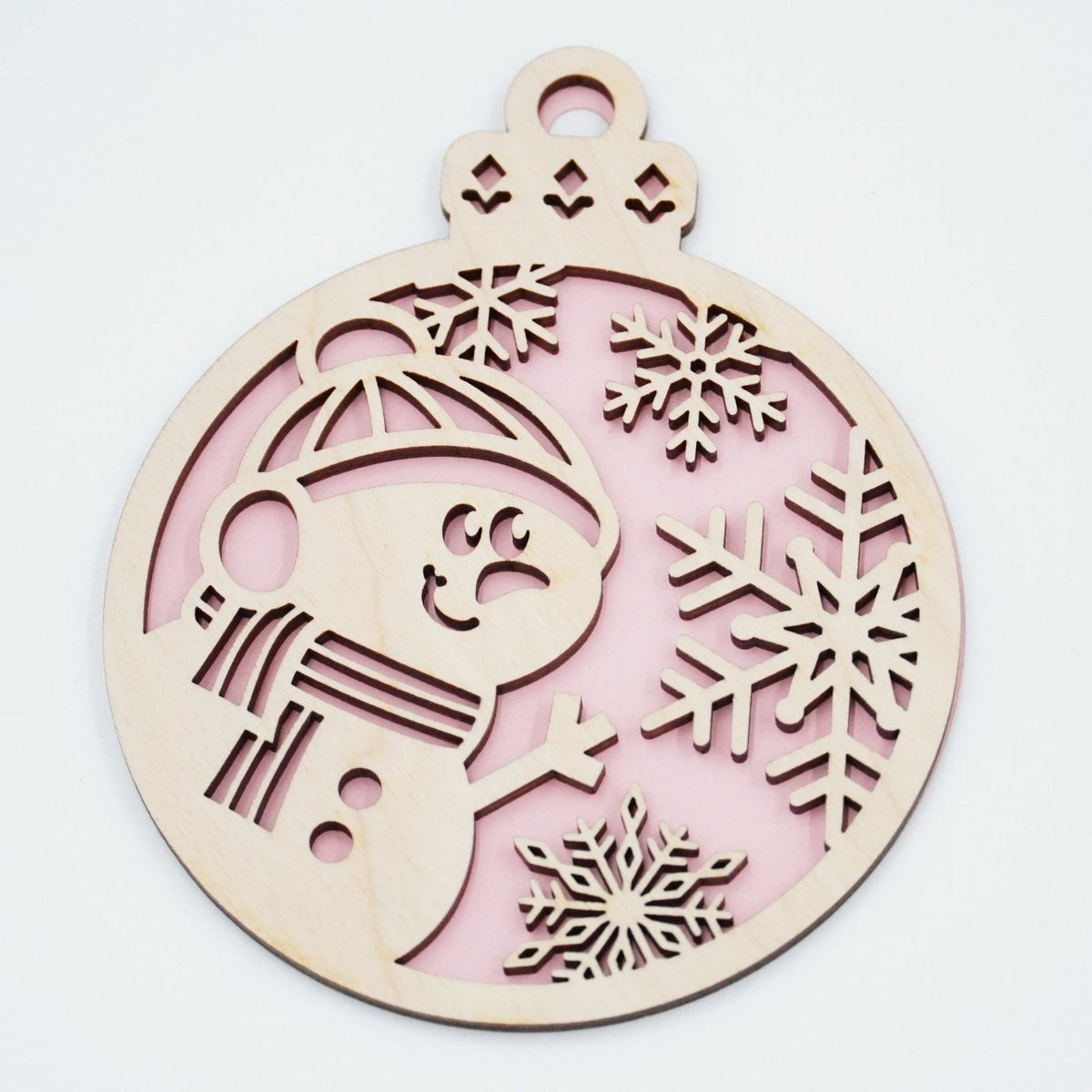 Christbaumschmuck "Schneemann" - RJC - Circle